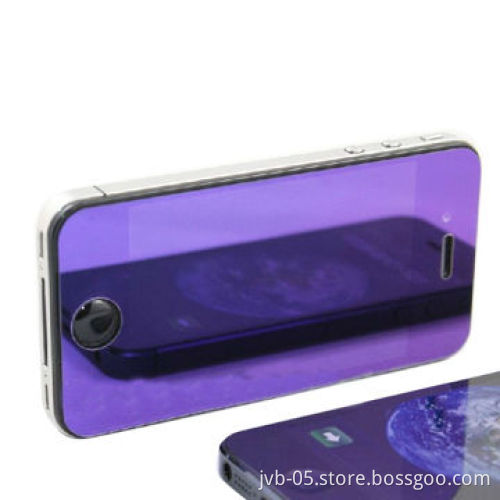 Colorful Tempered Glass Screen Protector with Delicate Touch, Anti-fingerprint